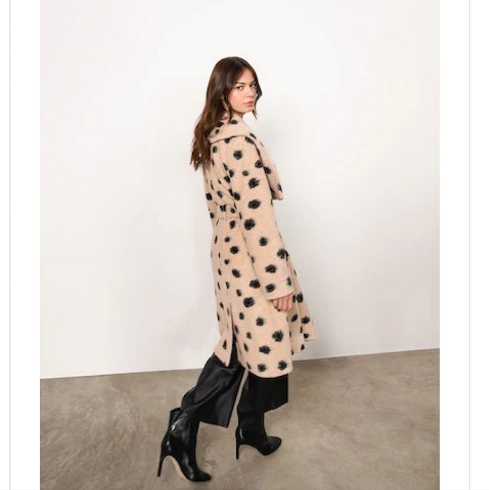 Hutch Juni Coat cream with spots - Picture 8 of 15